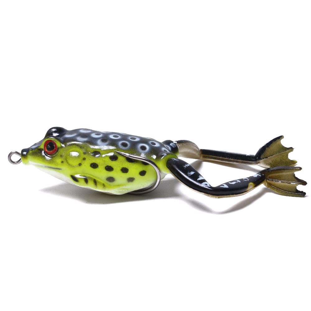 Amazon.com : Pad Rattler Hollow Body Frog | Solid Leg | 5 Realistic  Swimming Frogs 2.5" | Fishing Frogs | Frog Lures for bass | Topwater Fishing  Lures | Frog Lures |