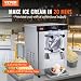 Imagen de VEVOR Máquina para Hacer Helados Comercial 12 L