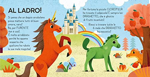 Unicorni. Libro E Puzzle Cerca E Trova. Ediz. A Colori. Con Puzzle. Con Poster - 4