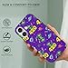 UTRSIFB Slim Protective Cover Compatible for iPhone 17 Case Funny Cool Space Alien Weedleaf Art, Lightweight TPU case with Anti-Slip Grip and Precise Cutouts for All Ports