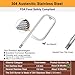 Waltboar 60040 Grill Burner for Weber Q1000 Q1200 Q100 Q120 Grills;304 Stainless Steel Grill Burner Replacement for Weber Q Series Grills;Weber Q1000 Grill Burner ;Weber Q1200 Burner