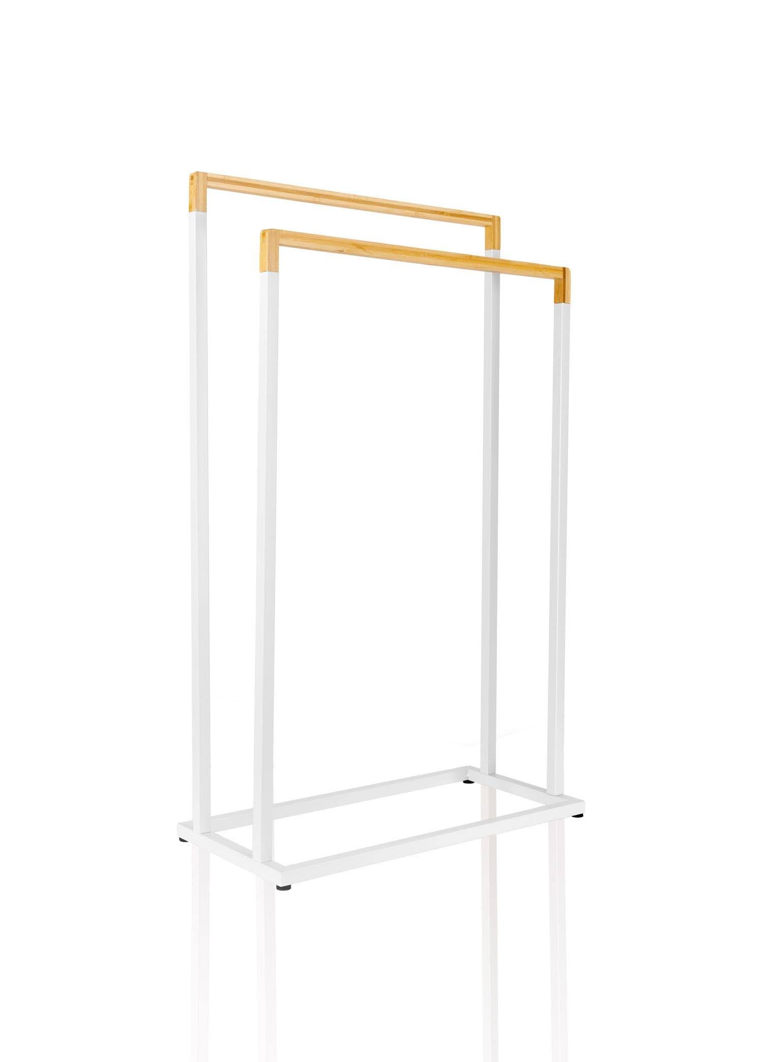 [marka] Metal Havlu Askılığı Beyaz GLV0763