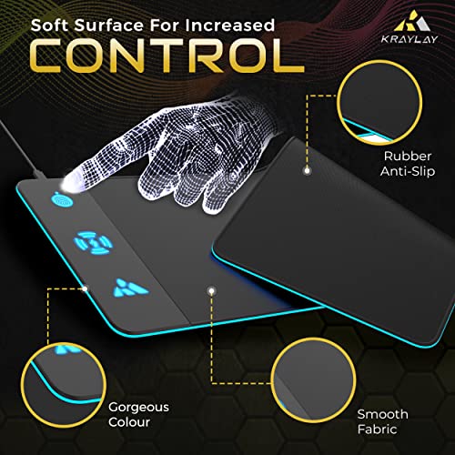 Kraylay XXL RGB Gaming Mouse Pad