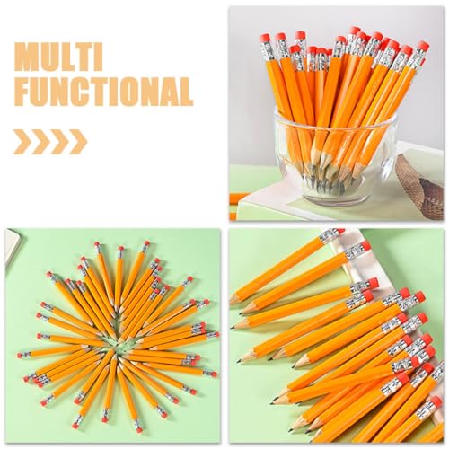 Pencils de golf SOLUSTRE 72 piezas con goma 10cm miniatura 7