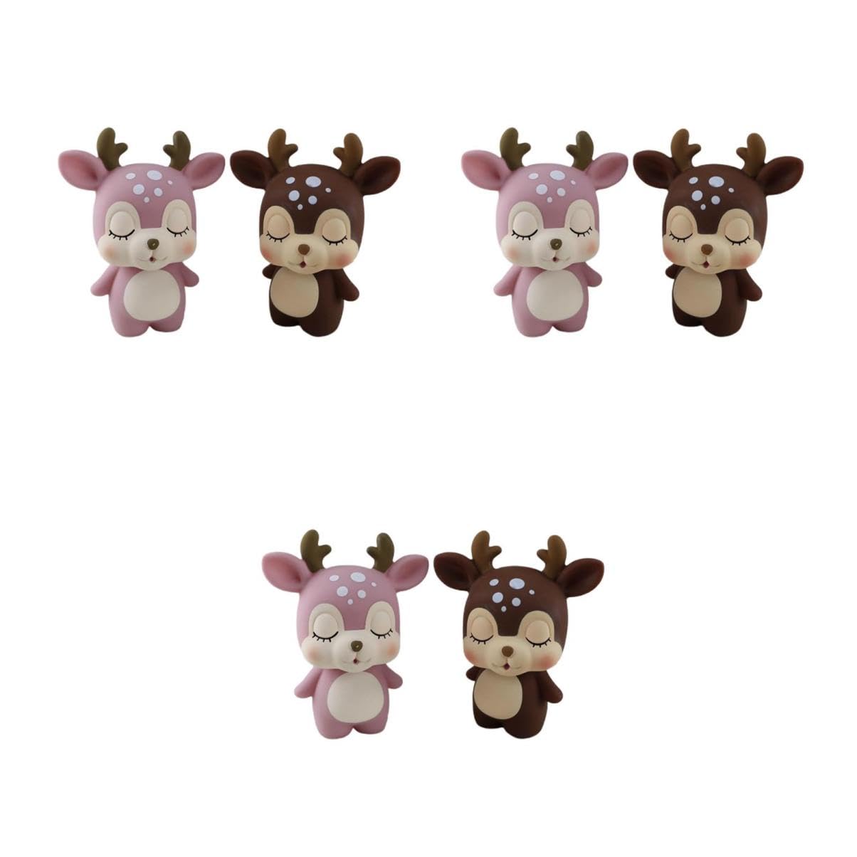 Amosfun 3 Series Adornos Para El Hogar Adornos Para Decoración Adornos Para Pasteles Decoración Para Pasteles Manualidades Para Pasteles Coche 2 piezas x 3