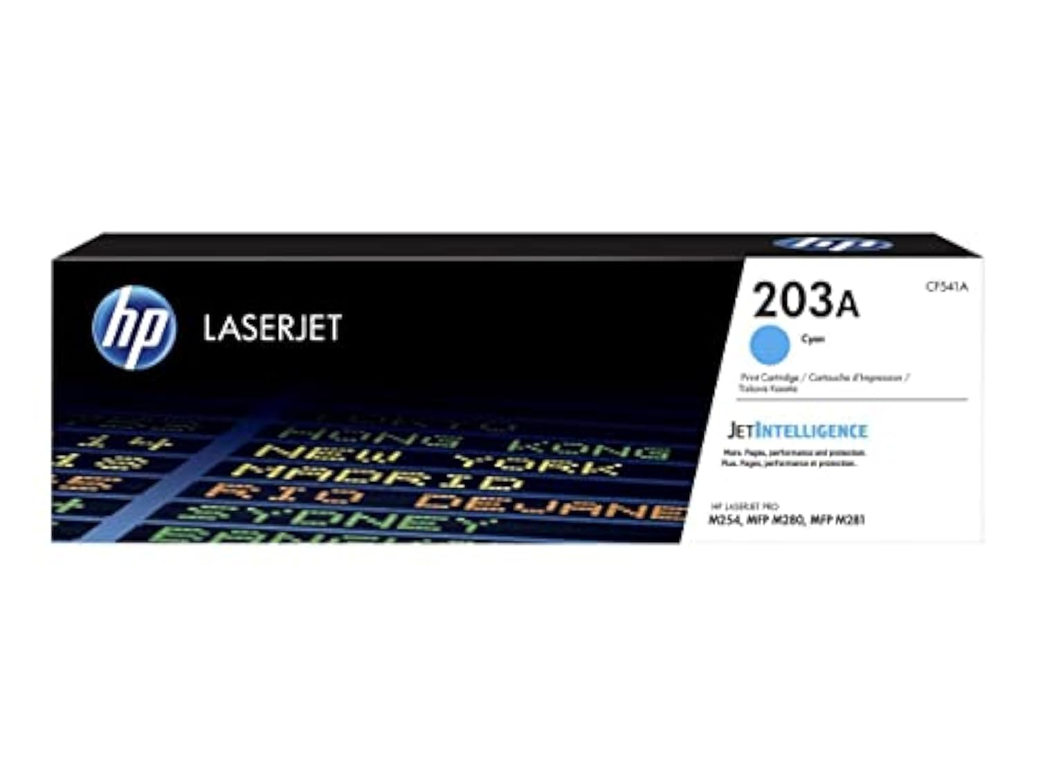 HP 203A Original Toner Schwarz, Cyan, Magenta, Gelb LaserJet Pro M254 LaserJet Pro M254, M280, M281 | 4er Pack