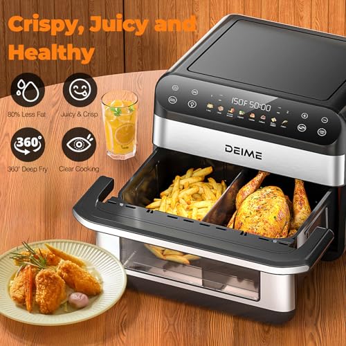 Large Capacity Air Fryer Toaster Oven