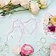 30 Stück Spitze Schleifen Hochzeitsauto 12 * 25cm Autoschleifen Hochzeit Antennenschleifen,Autoschleifen Weiß mit Herzen für Hochzeit Party