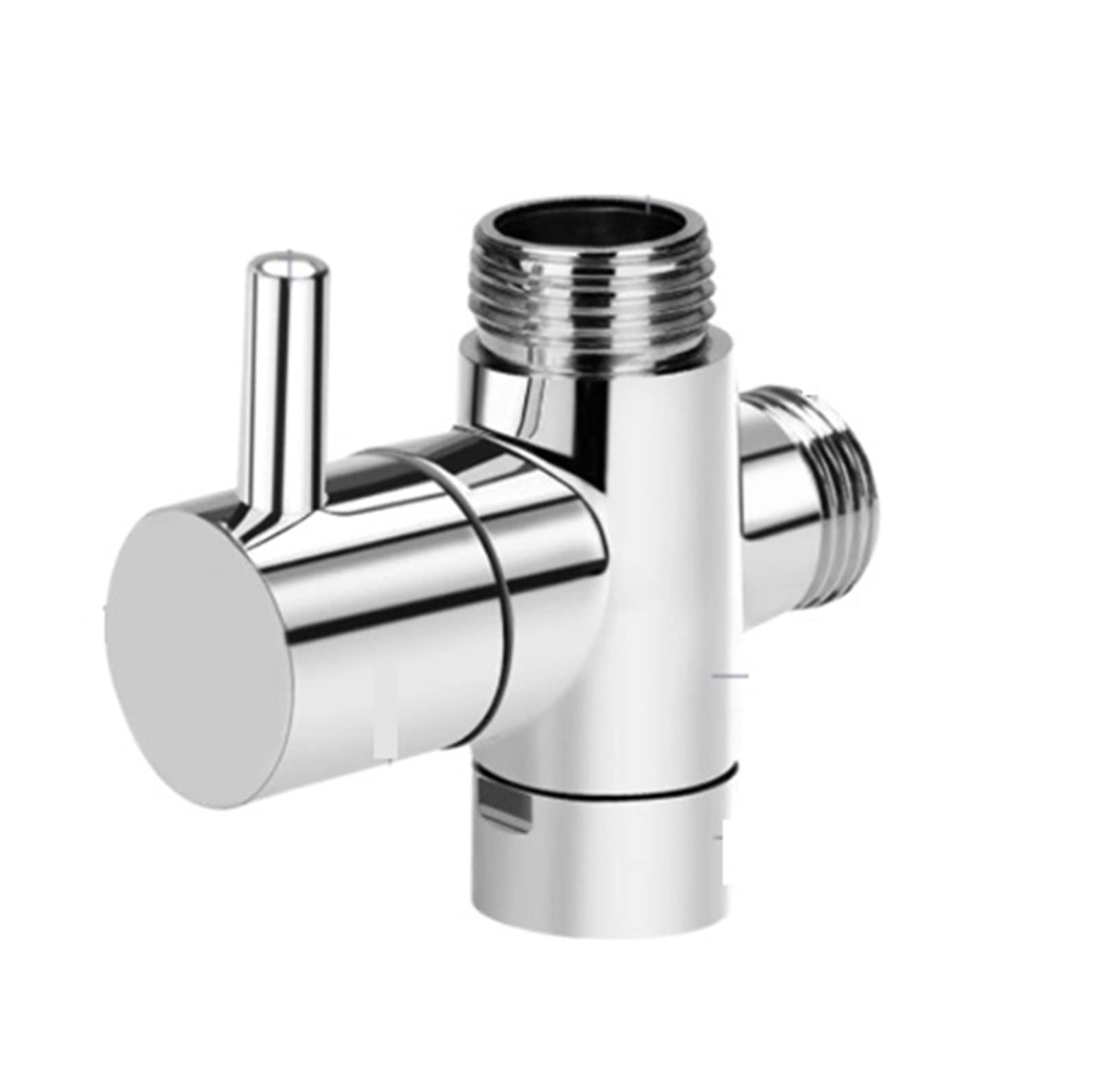 QRUYHBAJU Withstand high Pressure and Temperature Extremes 1PC Shower Splitter Diverter Shower Faucet Three-Way Diverter Valve Shower Nozzle Switch One-Point Two-cnnector Converter