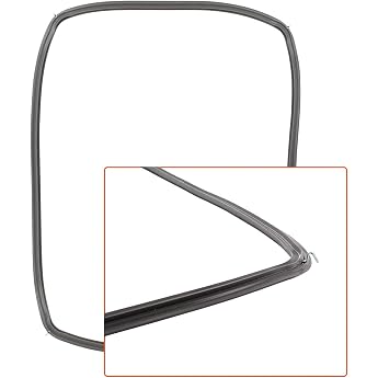 DL-pro Door Seal for Bosch Siemens 626168 00626168 All-Round 4 Hook Seal Oven Seal Rubber Seal Rubber Oven Door Seal for Oven Oven Cooker