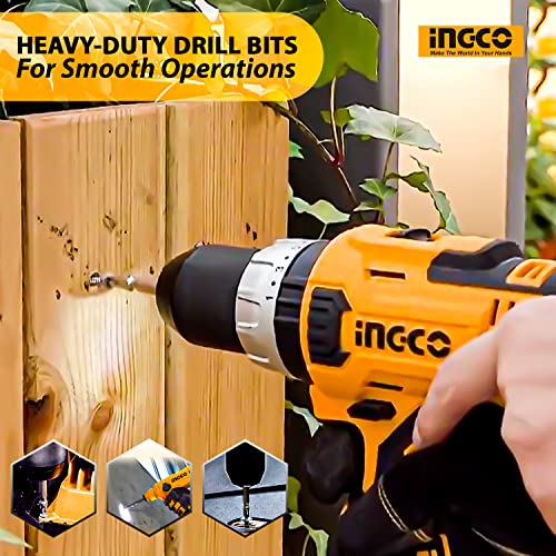 Image of Ingco 16PCS Drill Bits Set & Screwdriver Bits Set (AKSDB9165)