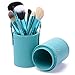 Produktbild Professionelles Make-Up-Set von KanCai®, 12-teiliges Set mit Kosmetikpinseln und Leder-Etui