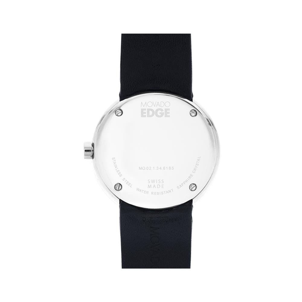 Mens Quartz Watch Analog Display And Leather Strap 3680002