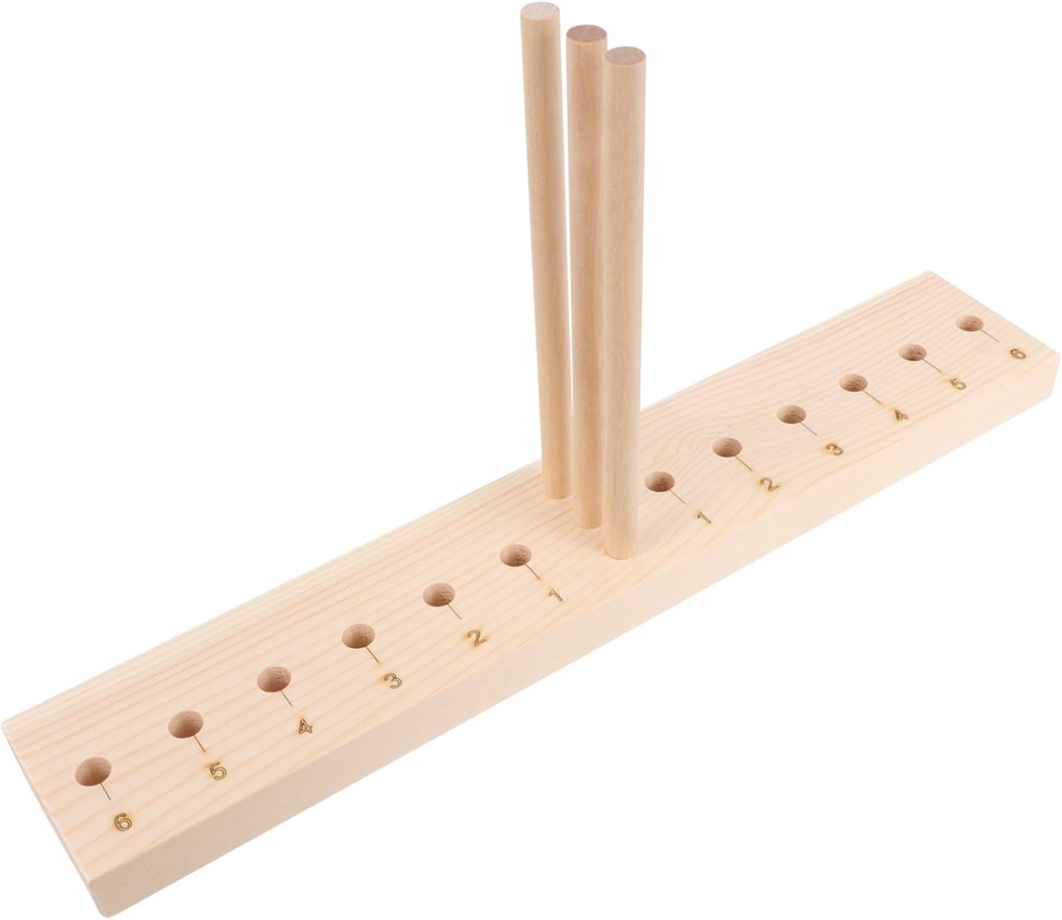 KALLORY Creative Wooden Bow Maker Tool Bowknot Making Accessory for Unique Decorations Easy Crafting for Parties and Events Compatible with Various Ribbons