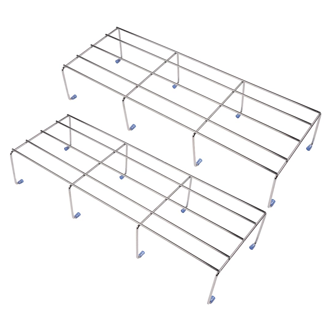 GARDENBASICS Stainless Steel Plant Stand For Balcony | Plant Stand For Living Room | Plant Stands For Outdoor Balcony | Gamla Stand| SS Planter Stand For Indoor Plants (2 PCS RECTANGULAR SS STAND) (B0CDSR42QZ) Amazon Price History, Amazon Price Tracker