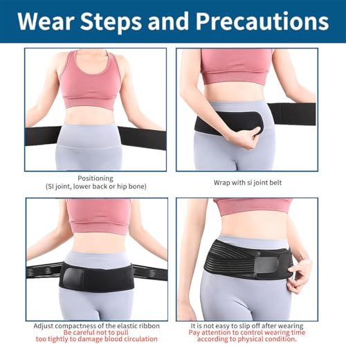 Faja Lumbar y Soporte Pélvico Ajustable Tamaño L miniatura 7