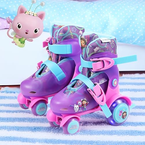 Image of Trainer Skates for Kids, Light Up LED Wheels, Adjustable