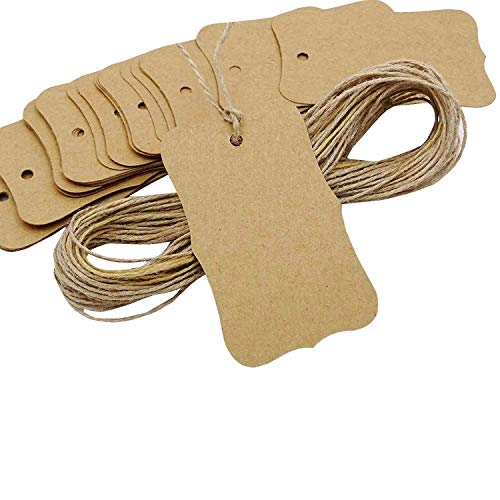 Étiquettes bonbonnière kraft pour personnaliser vos souvenirs de mariage et cadeaux