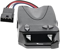 Vista 2 de Tekonsha 8507120 Brakeman IV, controlador de frenos con retardo para remolques con 1-4 ejes, compatible con Ford, GM, Chevy, Dodge, RAM, Toyota