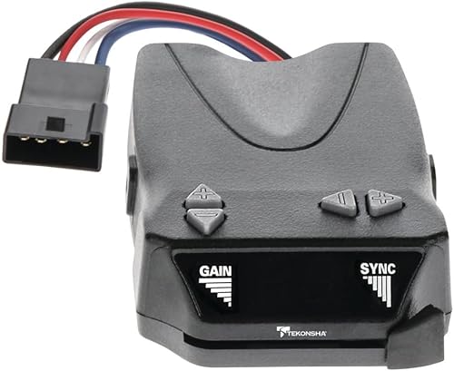 Miniatura 2 de Tekonsha 8507120 Brakeman IV, Controlador de freno de retardo para remolques con 1-4 ejes, negro