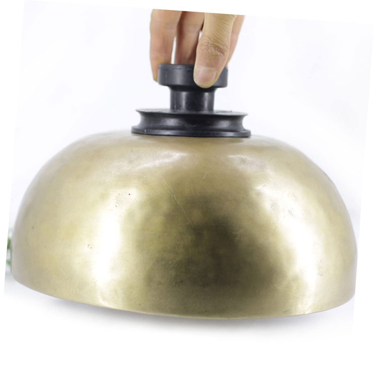 HANABASS 5 Stück Gummi Saugnapfgriff für Klangschalen 8cm Durchmesser Formstabil und Sturzsicher Zubehör für Buddhistische Handpercussion und Meditationsklangschalen