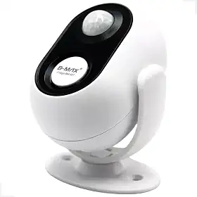 Sensor Detector Presença Segurança Sonoro Voz Alerta Loja 3 em 1