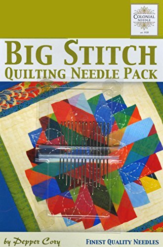 Colonial Needle Big Stitch Quilting Needle Pack by Pepper Cory by Colonial Needle