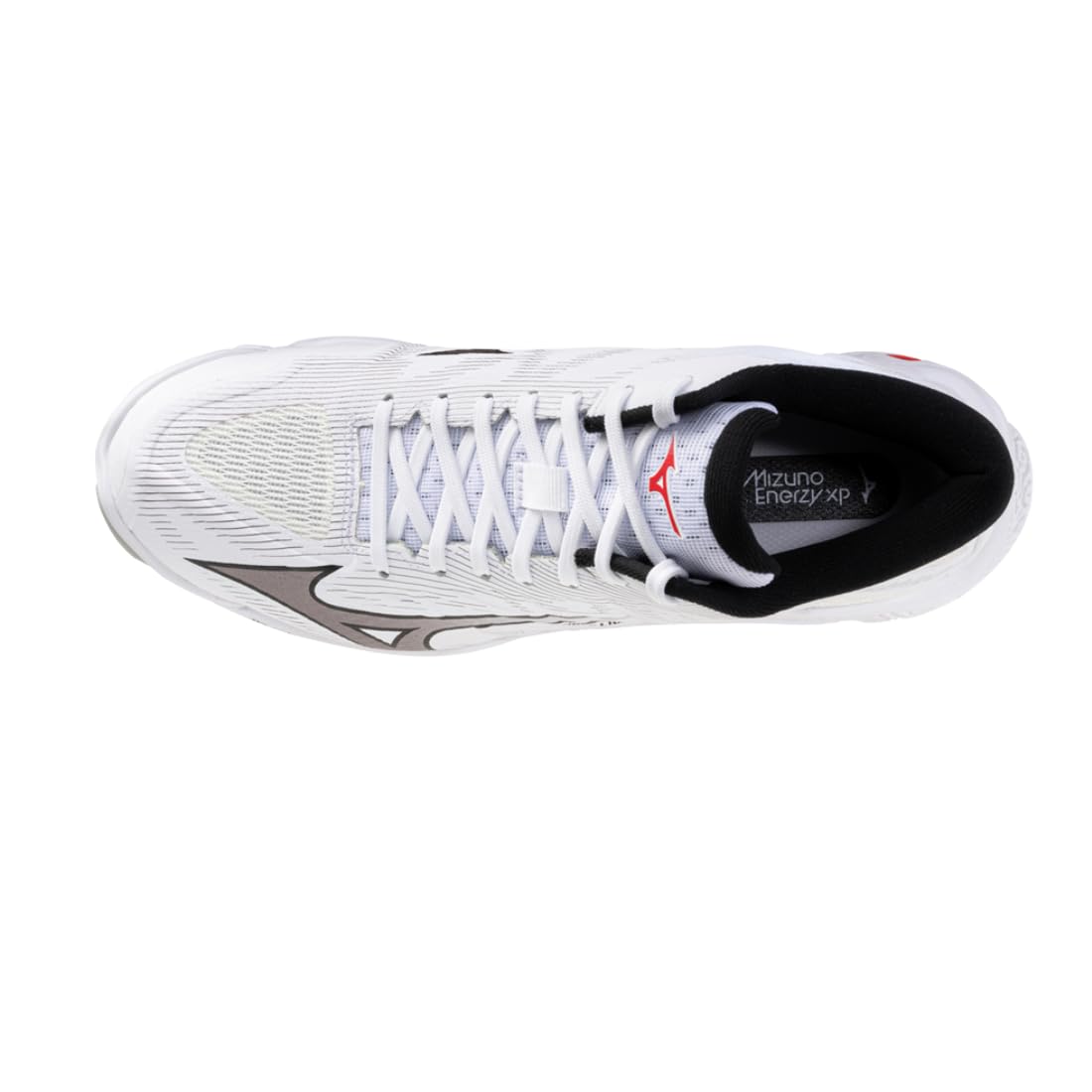 Mizuno Wave Lightning Elite Mid Volleyballschuhe, Obermaterial Reno Woven, ENERZY NXT, Sohle XG, 295 g