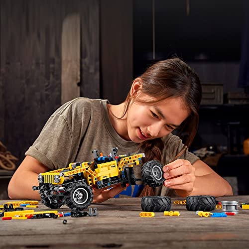 image for LEGO Technic Jeep Wrangler 4x4 Toy Car 42122 Model Building Kit - All 
