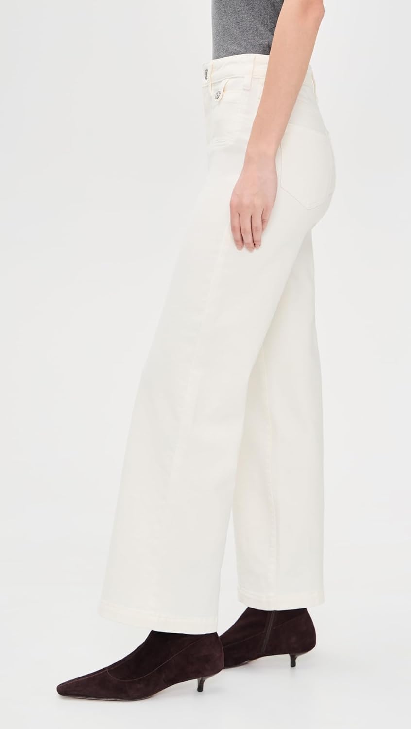 PAIGE Women's Anessa Jeans 31" with Rounded Inset Pockets - Image 4