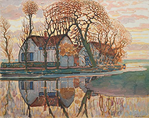 Impression d'affiches de prestige Mondrian d&eacute;coration murale