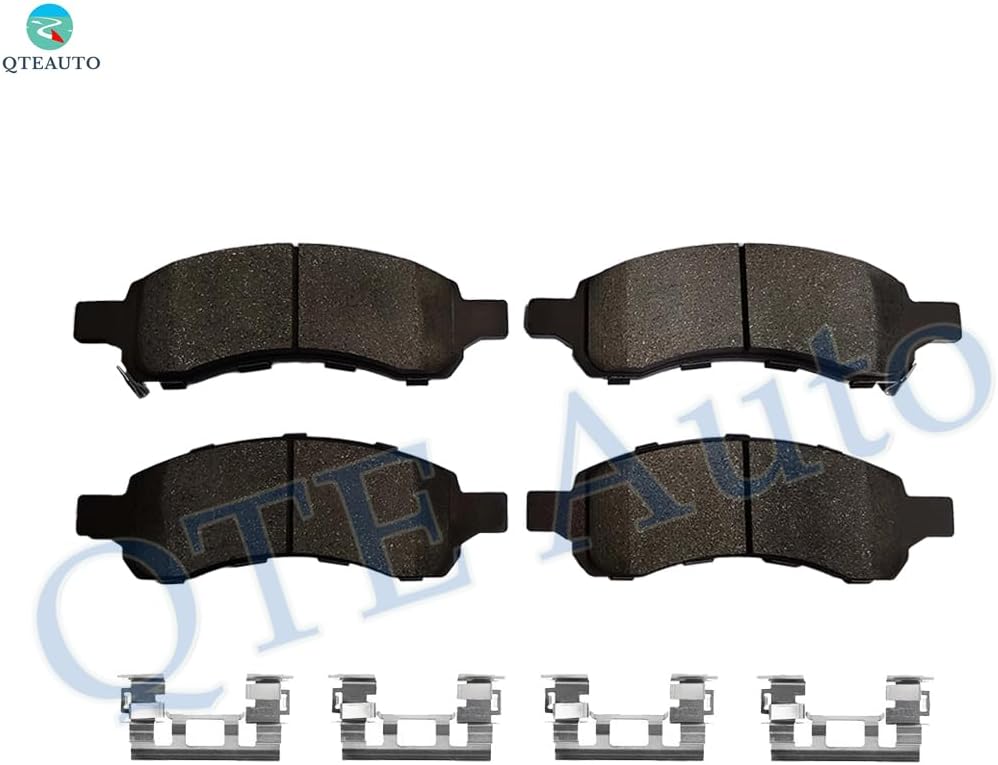 PM Auto Front Rear Brake Pads Replacement For 2008-2017 Buick Enclave, 8 Pcs Ceramic Brakes Pads