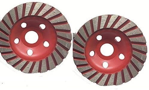 4 Inch 100mm Set of 27 Pieces Diamond Turbo Grinding Cup Wheel Coarse Grit for Concrete Granite Travertine quartz terrazzo grinding