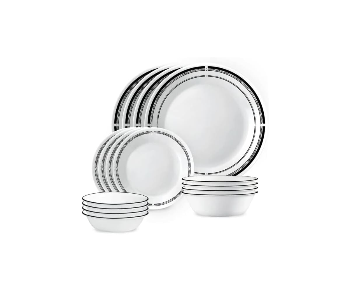 Brasserie 16 pc Dinnerware Set, Service for 4