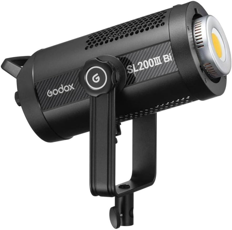 Godox SL200IIIBi Bi-Color LED Light with Flexible Light Control, High Color Fidelity, and Godox Light App Compatibility (Black)