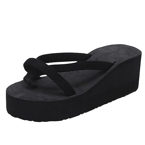 flip flop slippers with heels