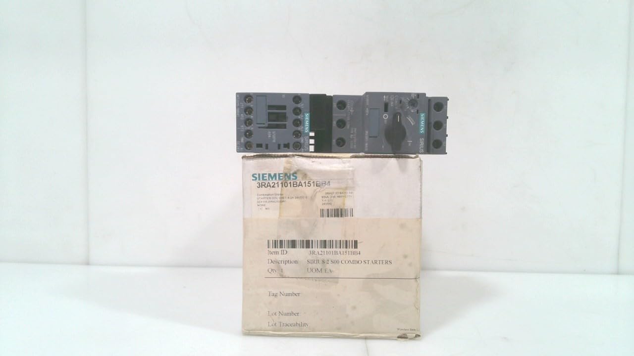 Derivación S00 Siemens de tornillo para control de corriente continua 24V CC 1NA