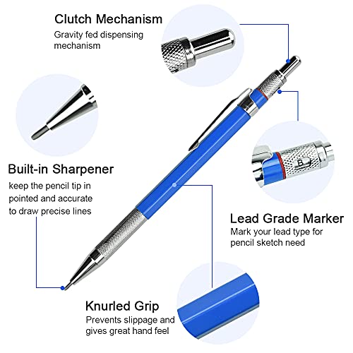 WANTOUTH 2 Pezzi Matita da Falegname Matite da