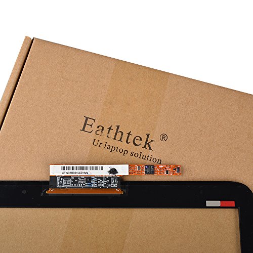 Eathtek Replacement Laptop Digitizer Touch Screen Glass for HP Envy 17T-J000 17-J000 17T 17T-J100 17J 17-J100 Series, Compatible Part Number TCP17F92V1.0