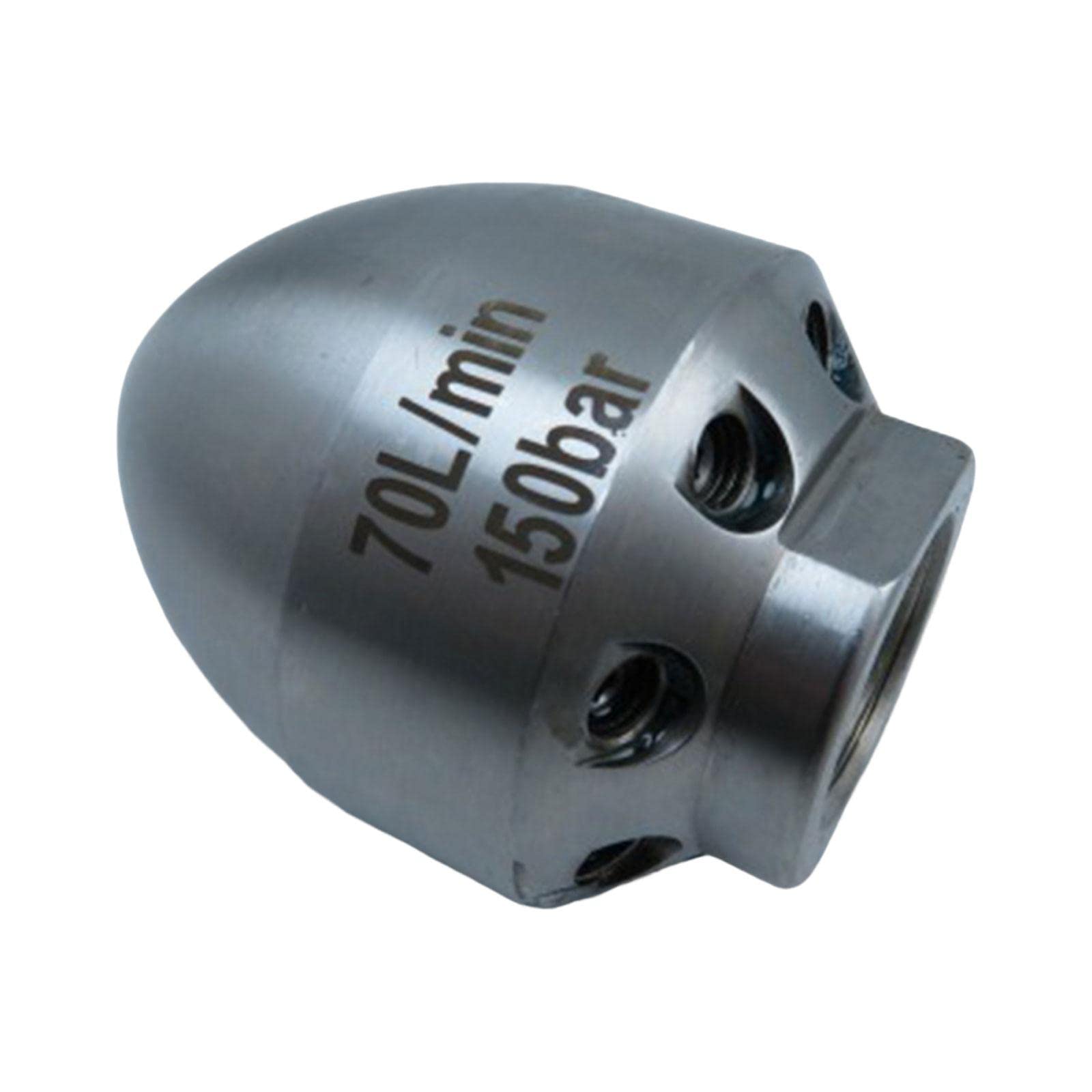 Set Di 3 Ugelli Per Tubo Di Scarico A Pressione Per Lavatrice Ad Alta Pressione, 1 Ugello Anteriore 6 Posteriore B, Stile B - Foto 2