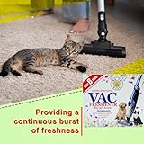 Vac Freshener Spring Meadow Pack of 2/12 Disc | Vacuum Cleaner Air Freshener for Pet Lovers, Home, Office Cleaning, Universal Fit - Image 4