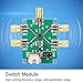 RF Switch Module Single Pole 4 Throw Electronic Component HMC7992 0.1-6GHZ Wide Application for Communication Systems, Test Instruments or Industrial Equipment