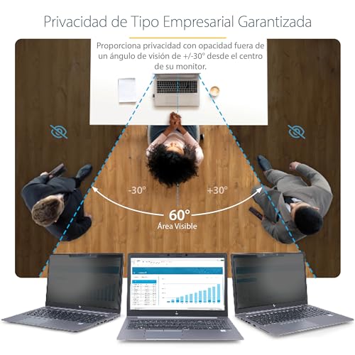 Filtro de Privacidad para Trabajar en Cafeterías con Portátil de 15,6 Pulgadas 16:9 2