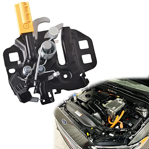 Image of Front Left Hood Latch Assembly Compatible for 2013-2020 Ford Fusion 4-Door Replaces DS7Z16701A DS7Z16701B