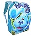 Blue's Clues Backpack Set For Kids ~ 3 Pc Bundle With Blue's Clues School Bag, Cute Animal Stickers, and Door Hanger (Blue's Clues School Supplies).