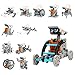 Ulikey Robot a Energia Solare, Giocattoli Educativi Robot per Bambini, 12 in 1 Robot Construcktion Set per Ragazzi e Ragazze Regalo di Creativo, Giocattoli Esperimenti Scientifici