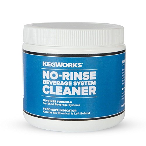 KegWorks 70031 No- No-Rinse Beverage System Cleaner, 16 oz