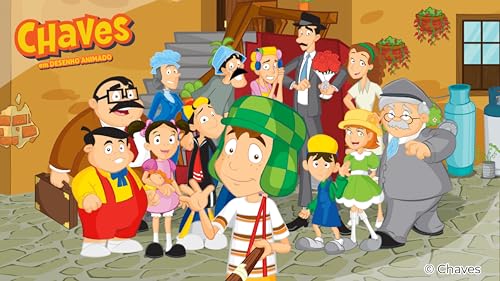Chaves em desenho animado