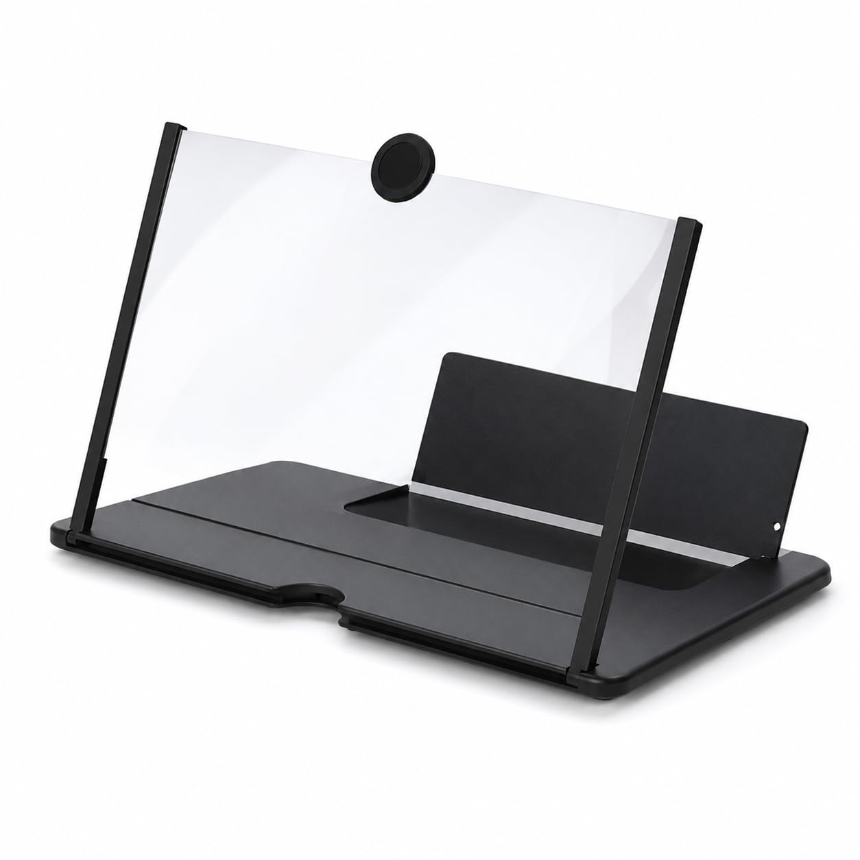 DRUMSTONE ( 2026 Brings 15 Years Warranty ) Mobile Screen Magnifier 12 Inch HD Display | Foldable Phone Screen Enlarger | 3D Video Amplifier Stand for Movies Gaming & OTT-image-4