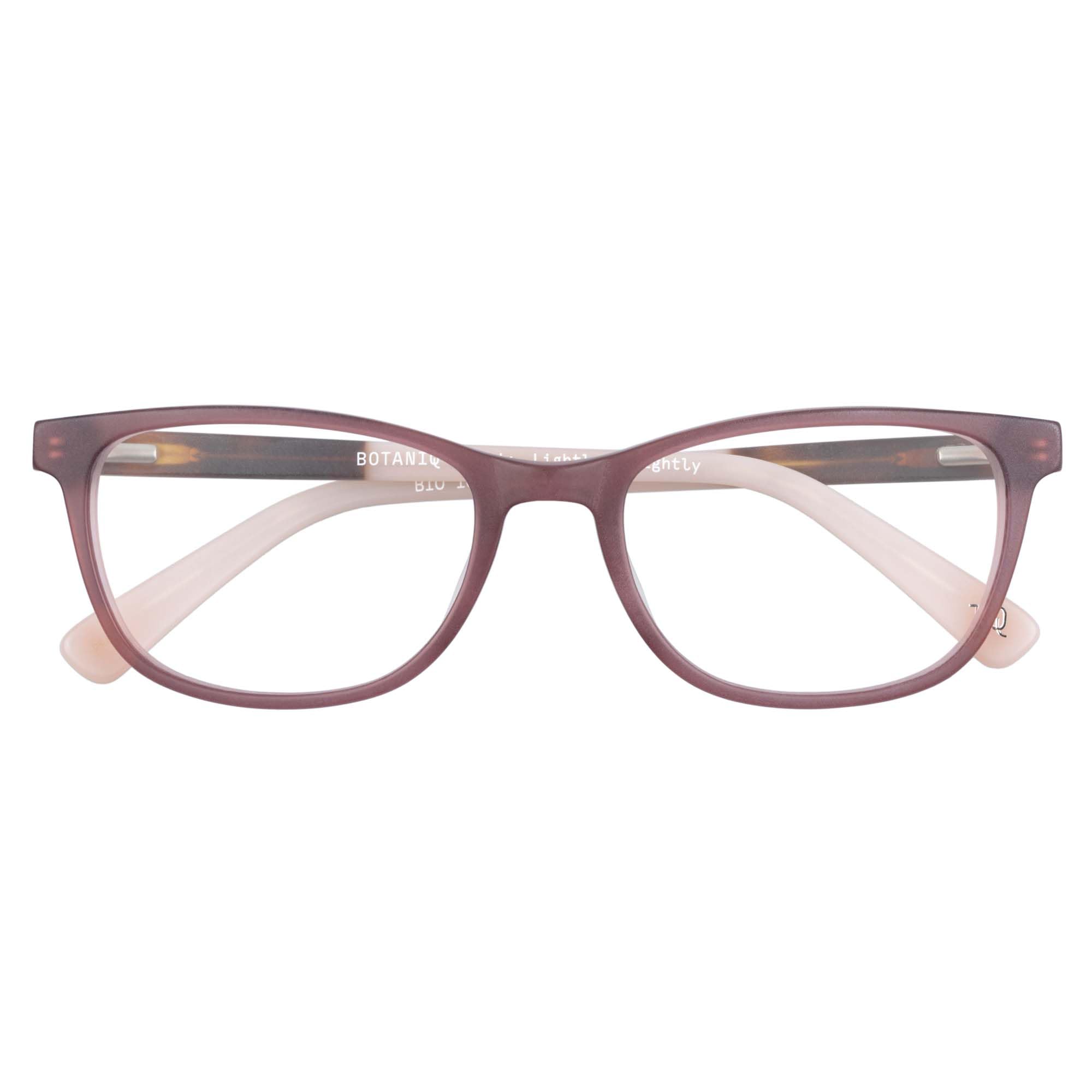 Botaniq Brille mit Sehstärke für Damen optional mit Sonnenbrillentönung oder Blaulichtfilter, Oval, gefertigt aus Acetat (inklusive Brillenetui)